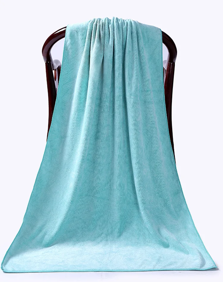 580 Grams Fiber Thick Extra-large Bath Towel Beauty Bed Bath Towel 80*180 Beach Towel Customizable Logo Factory Wholesale