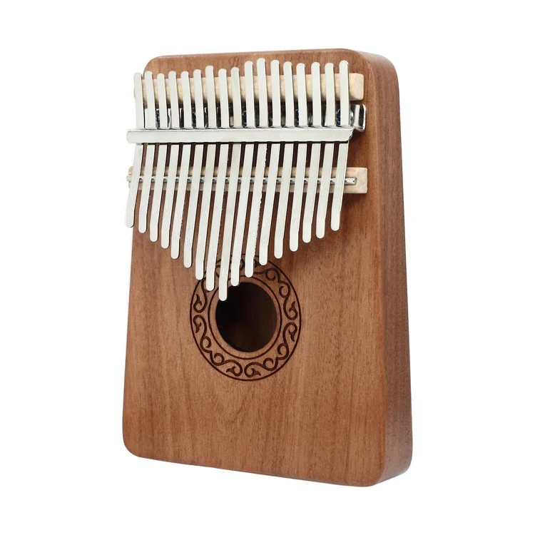 Kerus 17 teclas Kalimba pulgar Piano de madera de alta calidad cuerpo de caoba instrumento Musical con aprendizaje Libre Tune m