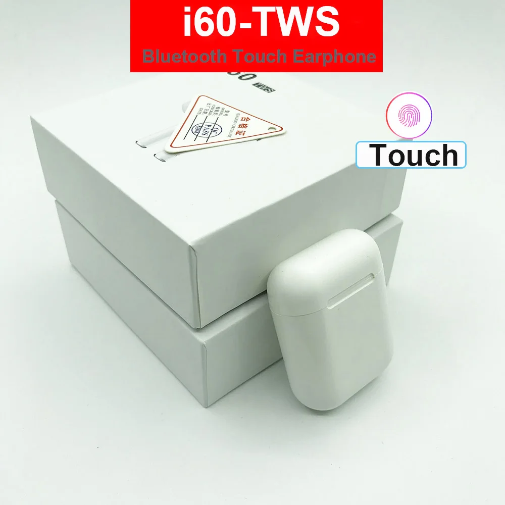 

i60 i18 i14 i12 i11 tws Wireless earphones 1:1 Bluetooth Mini Earbuds touch control headset For iPhone Samsung huawei xiaomi