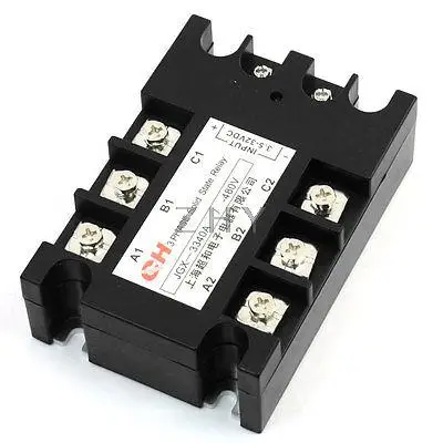 

DC to AC Three 3 Phase Solid State Relay 40A 3.5-32V DC 480V AC 40A