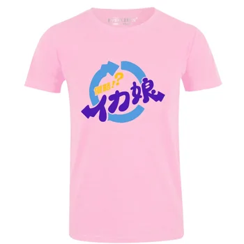 

High-Q Unisex Anime The invader comes from the bottom of the sea! THE SQUID GIRL Cotton T-Shirt Tee O-Neck Ika Musume T-Shirt