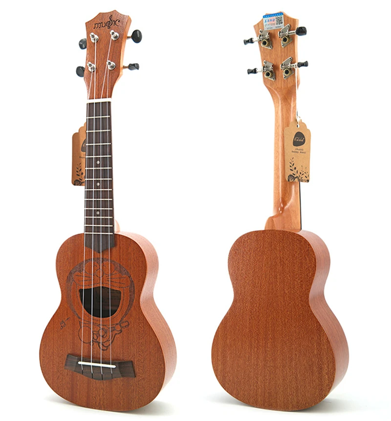 21 /23  palec havajská ukulele soprán uke 4 struna kytara 9 kinds z kreslený vzorů děti dar ukulele palisandr hmatník