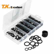 

445Pieces Rubber Sealing Washer Assortment O Ring Gasket 6 Popular Sizes Set for Plumbing, Gas, Automotive and Faucet Repair