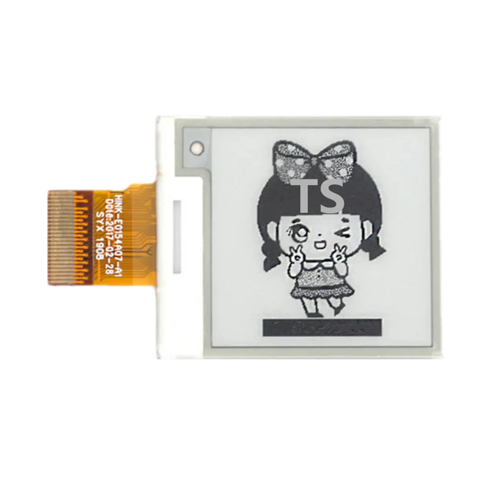 

1.54 inch small size serial electronic ink screen black and white board brush E-paper GDEH0154D67 GDEW0154T8 GDEP015OC1