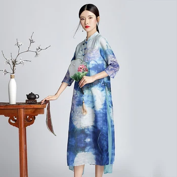 

2020 traditional clothing vietnam aodai qipao dress for women vietnam traditional clothing ao dai chinese dress cheongsam