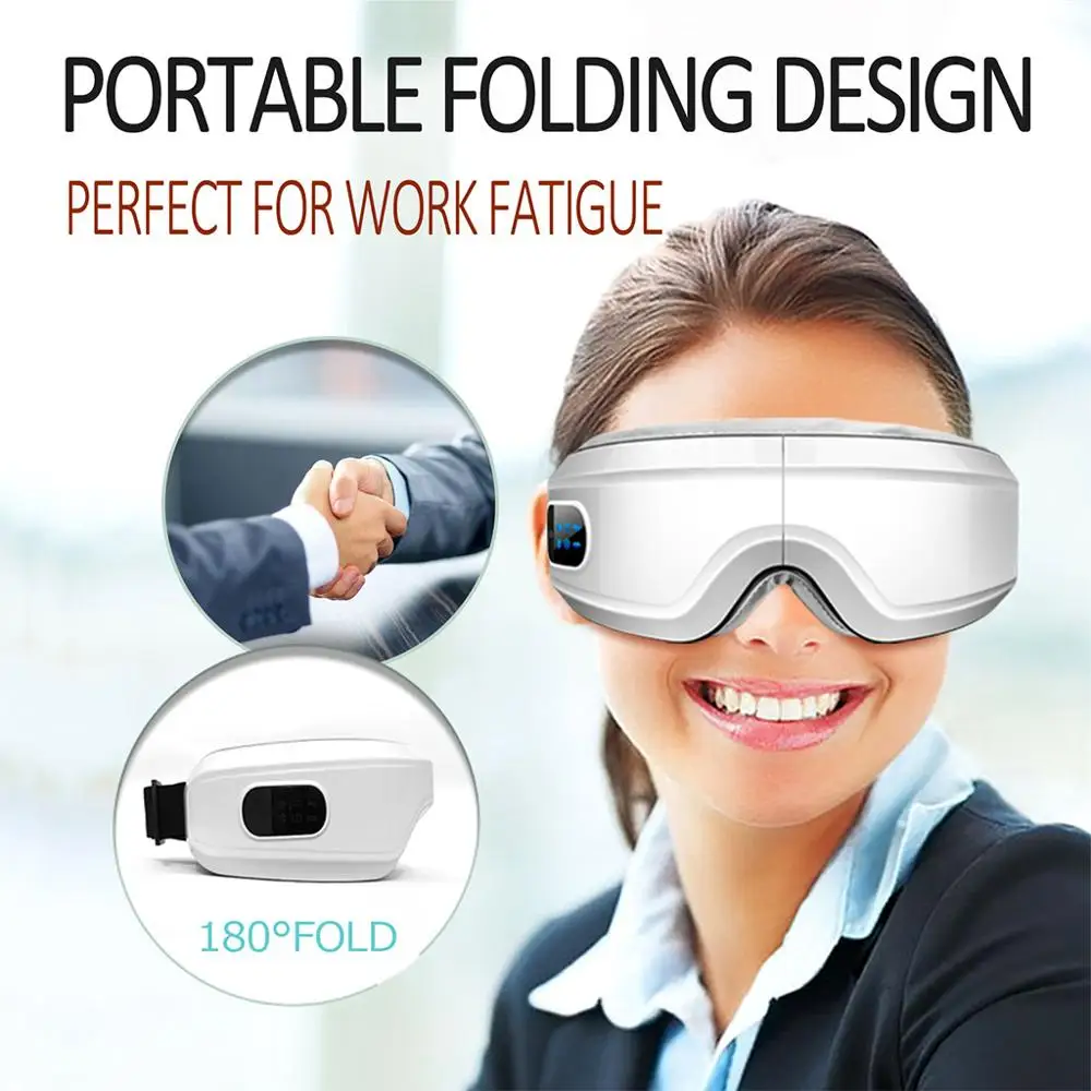 Электрический массажер для глаз с функцией Bluetooth|Глаза массаж прибор| |