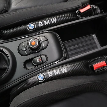 

Carbon Fiber Leakproof Protective Seat Gap Car Cover Pad For BMW X1 X3 X5 X6 E46 e39 E90 E36 E60 E34 E30 Accessories Car Styling