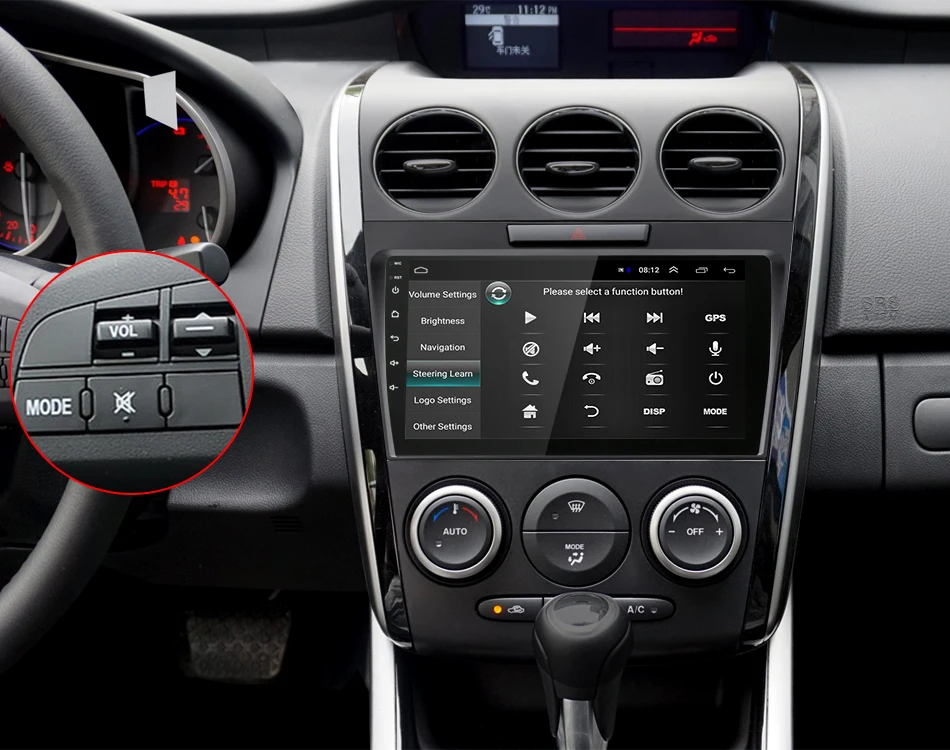 Clearance 2DIN 9" Android 8.1 4G NET Car GPS Navigation Radio Multimedia Player For MAZDA CX-7 cx7 cx 7 2008-2015 RDS HiFi 36EQ 2 DIN DVD 10