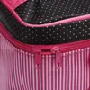 Women Travel Bow Stripe Make Up Bags Girl Cosmetic Bag Makeup Beauty Bra Wash Organizer Toiletry Pouch Storage Kit Bath Case 6