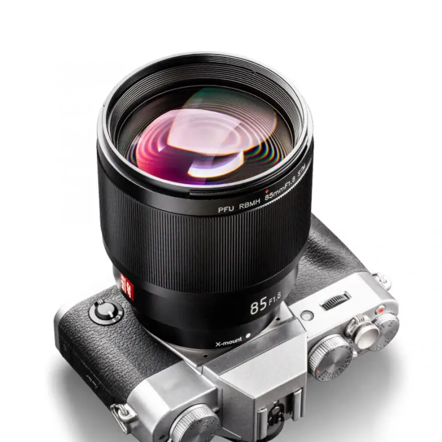 Объектив VILTROX 85 мм f1.8 STM с автоматической фокусировкой, объектив с фиксированным фокусом F1.8, объектив с полной рамкой для Fujifilm X Mount Focus camera lens
