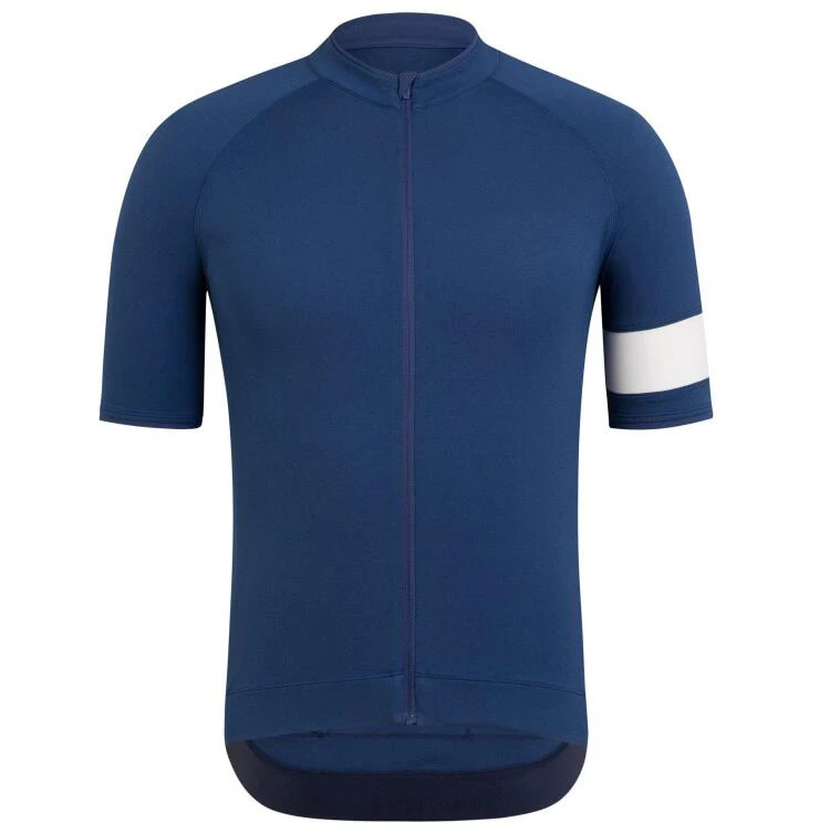 Summer Solid color Cycling Jersey Breathale Mountain Bike Clothing Quick-Dry Racing MTB Bicycle Clothes Uniform Cycling Clothing - Цвет: Short jersey