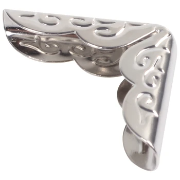 

30 Pc Metal Book Scrapbook Photo Album Corner Protector 20mmx20mm