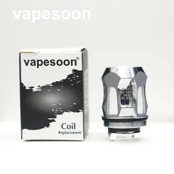 

2 pieces Replacement Coil Head Baby V2 A1 and A2 Cores for SMOK TFV8 Baby V2 Tank Mag Grip / Stick V9 / Species Kit Vape etc