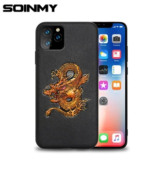 

3D Leather Case For For iPhone 11 Pro Max X Xs Max XR 8 7 Case Full protection Back Cover For iPhone 8 7 6 6S Plus XS 11 Fundas