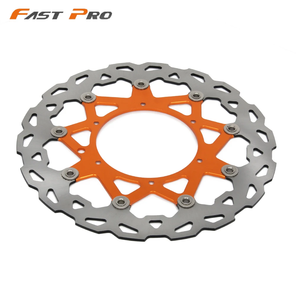 Мотоцикл 320 мм передний волнистый ротор плавающего тормозного диска для KTM SX SXS XCF