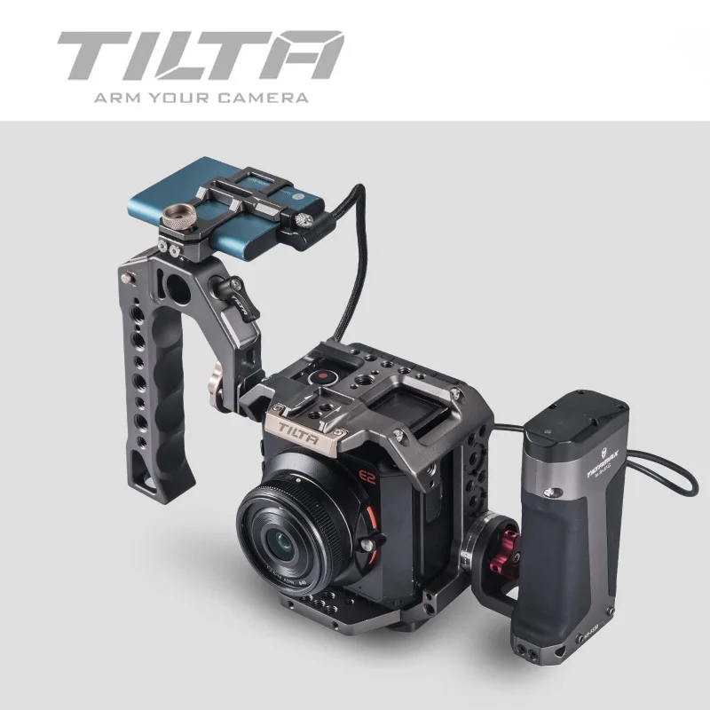 Tilta новые комплекты для камеры DSLR TA-T05-A-G/TA-T05-B-G/TA-T05-C-G для Z-cam E2 S6 F6 F8 камера для микрофона Z Cam клетка