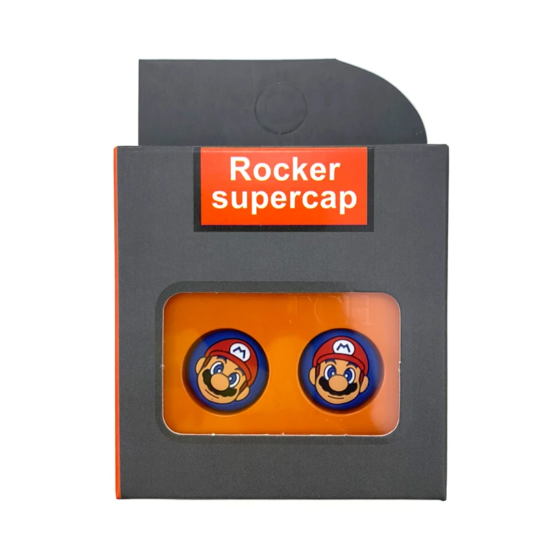 Силиконовый джойстик для пальца Joy Con, 2 шт., чехол-накладка, аналоговые колпачки, для переключения, контроллер Joy-con, для переключателя Lite