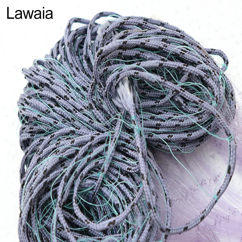 Lawaia рыболовная многонитевая жаберная сеть фиолетового цвета Высота 30 м сетка