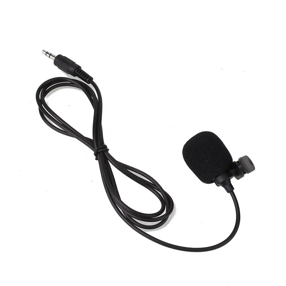 

External Lavalier Clip-On Microphone Mic For PC Laptop Plastic Fashion Hot^