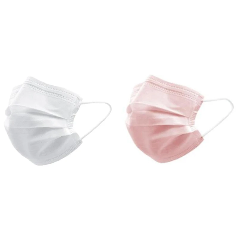 

100Pcs Anti-Dust Safe Breathable Mouth Mask Dental Disposable Adult Ear Loop Face Hypoallergenic Masks