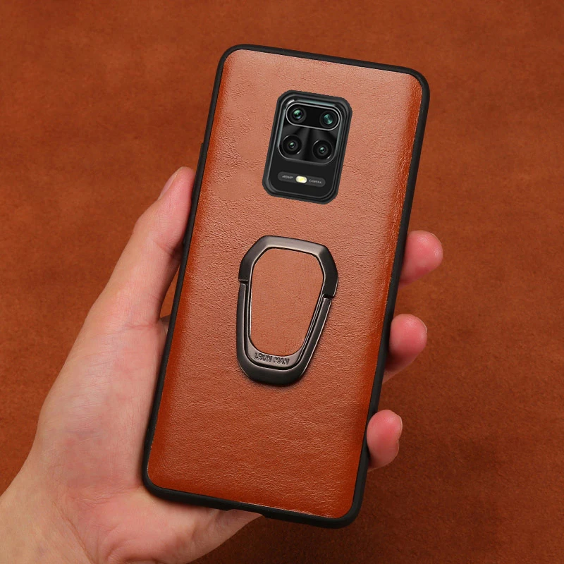 Чехол из натуральной вощеной кожи для Xiaomi Redmi Note 9 pro 9s 8 8T 7 чехол Poco X3 NFC M3 Mi 11 10 10T 9T Pro