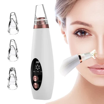 

Blackhead Remover Face Pore Vacuum Skin USB Vacuum Suction Facial Tools Care Acne Pore Cleaner Pimple Removal beauty point noir
