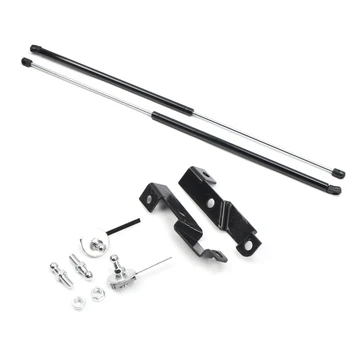 

Fit for Ford Escape Kuga C520 2013-2016 Car Accessories Steel Black Front Hood Charged Lift Support Gas Struts 2pcs
