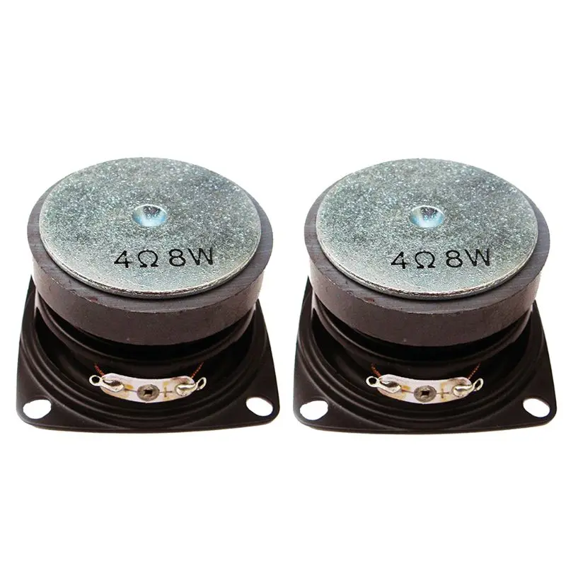 Type B Комплект из 2 предметов, 2 дюйма мини Портативная аудио колонка 4/8Ohm 8/15W полный спектр мультимедиа Динамик для дома Театр звук Системы "сделай сам" - Цвет: Type B