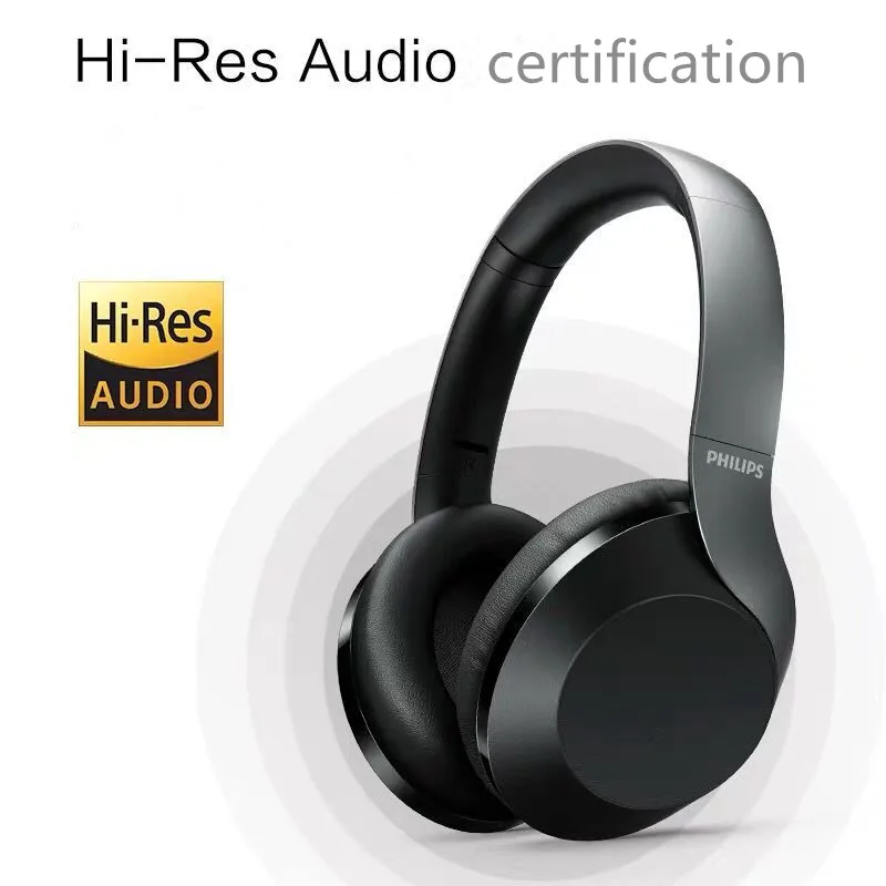Новая гарнитура philips hifi taph 805 hi res bluetooth 5 0 активное подавление шума микрофоном