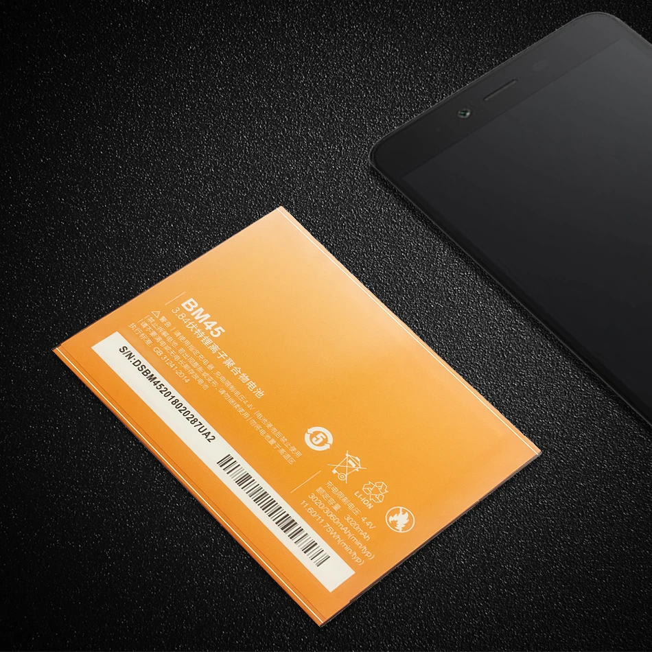 YKaiserin аккумулятор BM45 для Xiaomi Redmi Note2/для Красный Рис Hongmi Note2 3060mAh BM45 BM 45 батарея