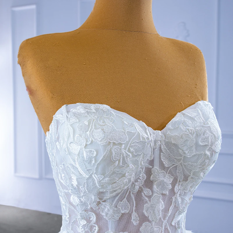 RSM67348 princess ball gown wedding dresses 2021 new luxury white wedding dresses for bride vestido de novia para boda civil 3