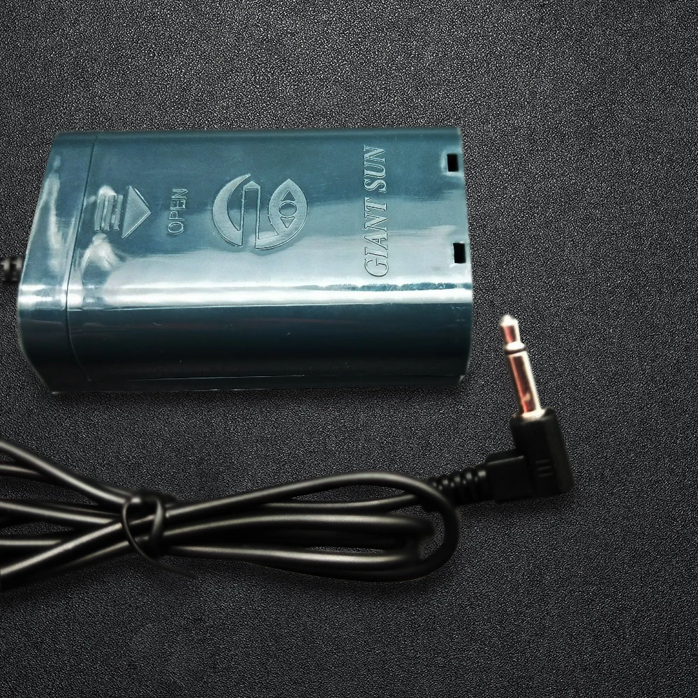 Профессиональный 3x1,5 в держатель батареи AA пластиковый ящик для хранения с кабелем для перманентного макияжа Gaintsun татуировочная машина