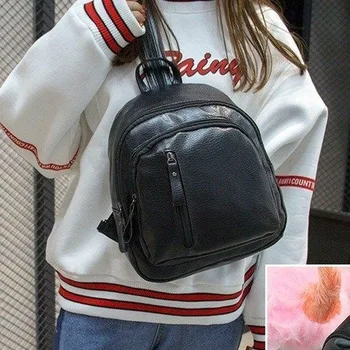 

2020 new women's shoulder bag ladies large capacity travel bag fashion casual solid color zipper backpack