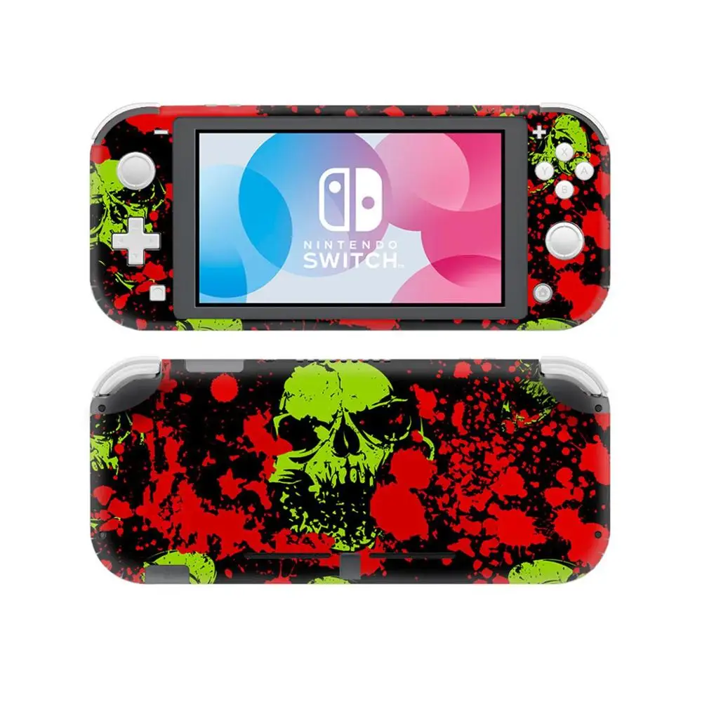 Синий NS NX аксессуары виниловая кожа Наклейка для nintendo Switch Lite Защитная крышка наклейка виниловая кожа для кожи наклейка s 0150 - Цвет: Синий