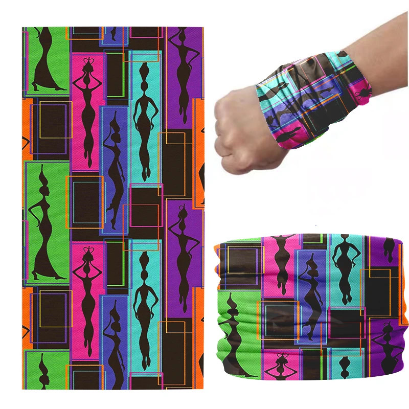 Рисунок 2 - Женский многофункциональный шарф с 3D принтом