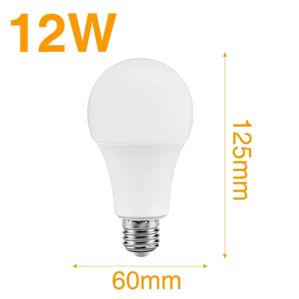 12W White Умный IC светодиодный индукционный светильник E27 5 Вт 7 Вт 9 Вт 12 Вт 85-265 в AC белый светодиодный светильник 360 градусов радар Индукционная лампа Домашний Светильник ing - Испускаемый цвет: 12W White