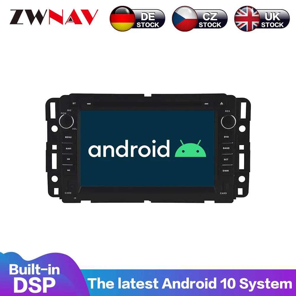 Android 10 PX6 4 + 64 гб с DSP Carplay IPS экран для GMC 2007 2008 2009 2010 2012 2013 2013-2014 большой AC