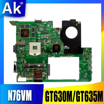 

AK N76VM Laptop motherboard For Asus N76VM N76VZ N76VJ N76V Test original mainboard GT630M/GT635M