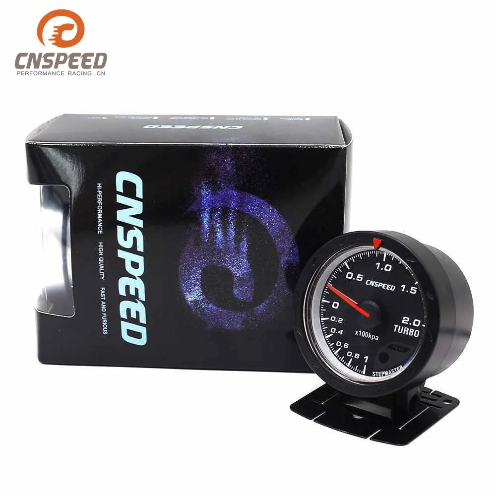 

12v Universal Car Modified Instrument 60mm Modified Car Turbine zeng ya biao cnspeed Standard