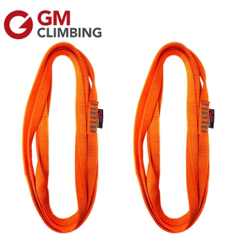 

120cm 22kN GM CLIMBING Sling Runner Nylon Rock Climbing Sling Bearing Strap CE / UIAA Arborist Swing Yoga Hammock