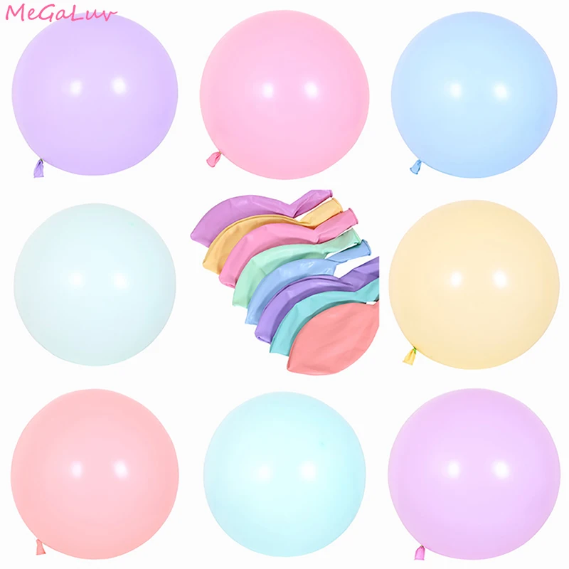 

1pc 18/36Inch Candy Solid Color Balloons Latex Round Ballons Sweet Colorful Party Hanging Decoration Wedding Party Supplies