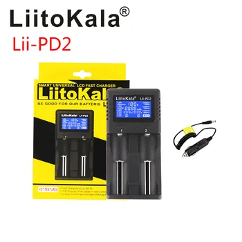 

2020 LiitoKala Lii-PD2 Lii-PD4 LCD Smart 18650 Battery Charger Li-ion 18650 14500 16340 26650 21700 26700 LCD Battery Charger