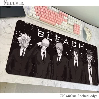 

Ichigo Kurosaki mousepad esports gaming mouse pad 700x300x3mm pc computer gamer accessories mat locked edge laptop desk pads