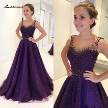 purple prom outfit
