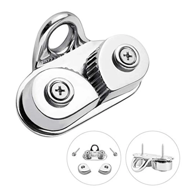 316 нержавеющая сталь Cam шипы с ведущим кольцом лодка Cam шипы Matic Fairlead морской парусный спорт парусник каяк каноэ лодка