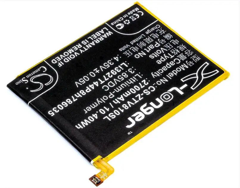 Cameron sino 2700 мАч батарея для ZTE Blade V8 BV0800 Li3927T44P8h786035 мобильный, Смартфон батарея