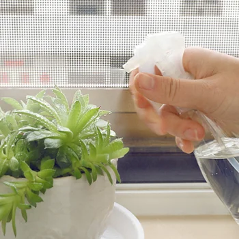 

1Pcs Transparent Spray Bottle Landscape Fine Empty Mist Spray Bottle Trigger Water Plastic Bottle Watering Cleaning Garden 200ml