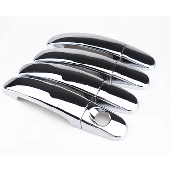 

ABS Chrome Car Door Handle Cover Trim Fit for Ford Focus 2 MK2 2005 2006 II for Focus 3 MK3 III 4 MK4 C-Max Kuga Escape Sticker