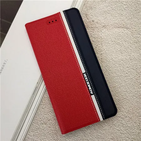 Кожаный чехол-Бумажник для телефона Oneplus 3 3T 5 5T 6 6T 7, Роскошные Флип-Чехлы - Цвет: red 1009