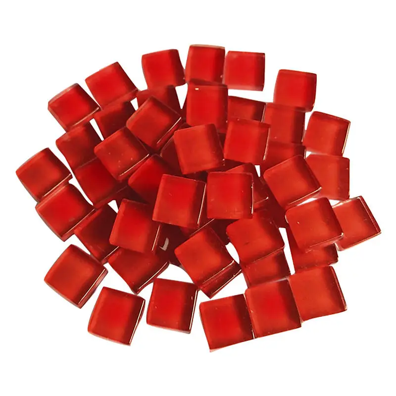 Glass mosaic 100 шт Vitreous керамическая мозаичная плитка настенная DIY Поделки смешанные оптических капель материал "сделай сам" стеклянная мозаика@ 30 - Цвет: Glass mosaic